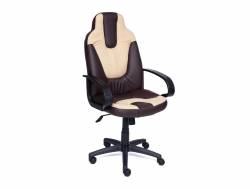 Кресло офисное Neo 1 коричневый/бежевый