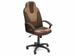 Кресло офисное Neo 3 ткань коричневый/бежевый