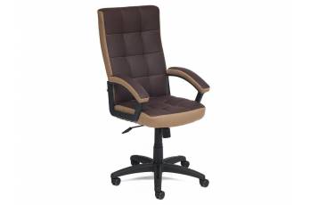 Кресло офисное Trendy кожзам коричневый