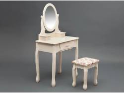 Туалетный столик с зеркалом и табуретом Coiffeuse mod. HX15-075