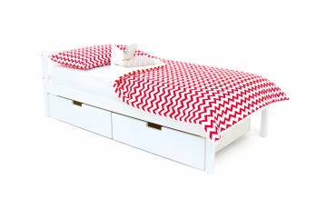 Кровать Svogen classic с ящиками белый