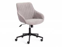 Кресло офисное Dublin велюр светло-серый