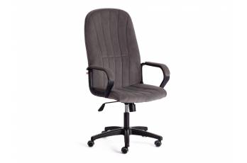 Кресло офисное СН888 LT флок серый