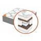 Матрас 160х200 Mega mult кокос ППУ 20 MultiPocket Gray Night