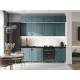 Кухня Престиж 2400 мм Браш Блю