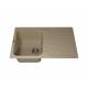 Кухонная мойка Uperwood Quartz UPD-04-02 бежевая матовая