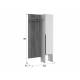 Прихожая Мебельсон К4 дуб крафт золотой/кашемир