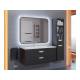 Зеркало Uperwood Modul черное холодная подсветка 60х80 см
