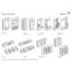 Спальня Вита белый лофт