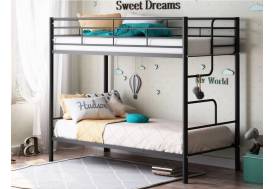 Двухъярусная кровать Севилья-4 черная