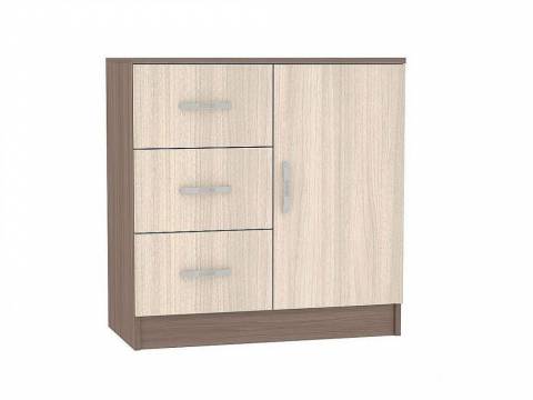 Комод 3 ящика 1 створка КМ 553-М Басса