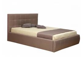 Кровать Диана 1400 Н1010 жаккард корица