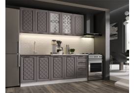 Кухня Агава МДФ 2000 трюфель