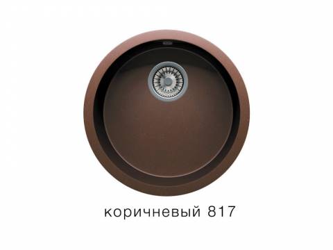 Кухонная мойка Tolero R-104 Коричневый 817