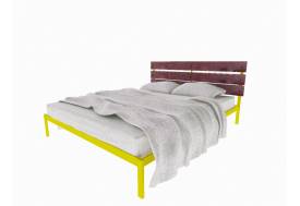 Кровать Луиза желтая