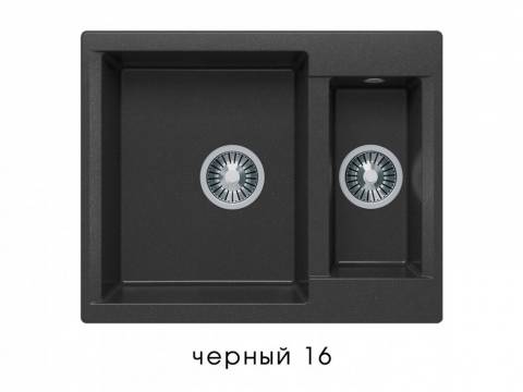 Мойка Polygran Brig-620 Черный 16