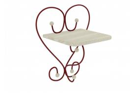 Полка настенная Милсон белая