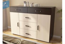 Комод Вега К-03 венге/дуб молочный