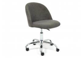 Кресло офисное Melody флок серый