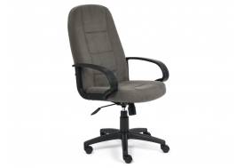 Кресло офисное СН747 флок серый