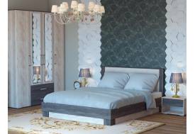 Спальня Версаль-1 Дуб сакраменте / Ясень анкор