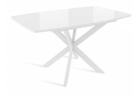 Стол Twist раздвижной раздвижной со стеклом OPTIWHITEv=