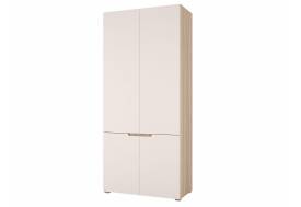 Шкаф 2х створчатый Анталия Белый софт