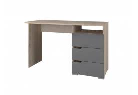 Стол 1200 3 ящика Анталия Графит софт