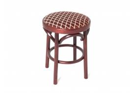 Табурет 450 мягкий махагон