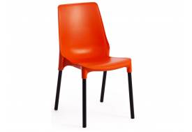 Стул Genius mod 75 красный/ножки черные