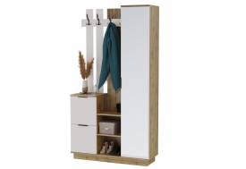 Прихожая Амата дуб вотан/белый