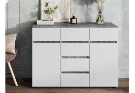 Комод Лотос 1200 Бетон серый