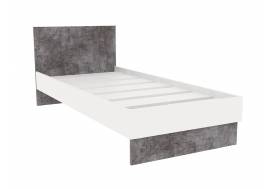 Кровать MODUL 02-KR 900 Камень серый
