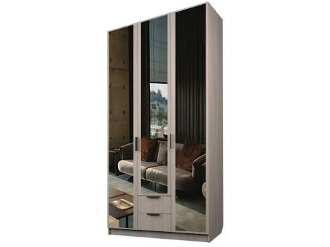 Шкаф с 2 ящиками Экон ЭШ3-РП-24-12-2я три зеркала