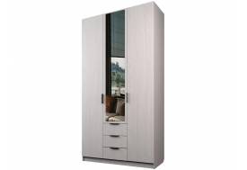 Шкаф с 3 ящиками Экон ЭШ3-РП-24-12-3я одно зеркало