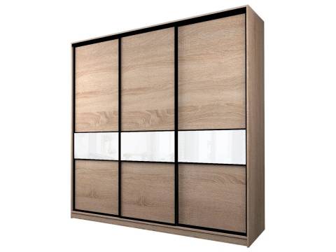 Шкаф-купе Max МШ-25-6-24/2-999 пленка Oracal белая