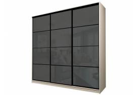 Шкаф-купе Max МШ-25-6-27/2-222 пленка Oracal темно-серая