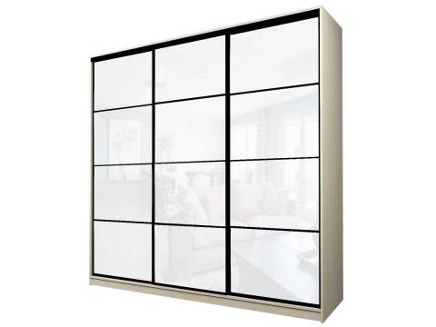 Шкаф-купе Max МШ-27-6-24/2-222 пленка Oracal белая