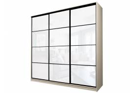 Шкаф-купе Max МШ-27-6-27/2-222 пленка Oracal белая