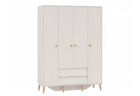 Шкаф 4х дверный с двумя ящиками Афина 4-75930