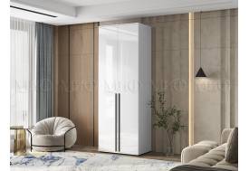 Шкаф двухстворчатый Норд 800 белый глянец МГ