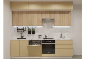 Кухонный гарнитур арт 48 Лайн Стамбул Дуб сонома 2800 мм