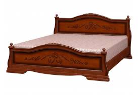 Кровать Карина-1 1600 Орех