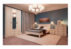 Спальня Кантри Слоновая кость лак