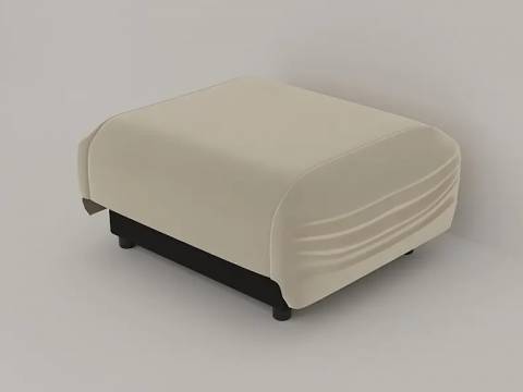 Пуфик Париж Бежевый велюр