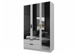 Шкаф с 2 ящиками ЭШ3-РП-19-12/2-2я три зеркала