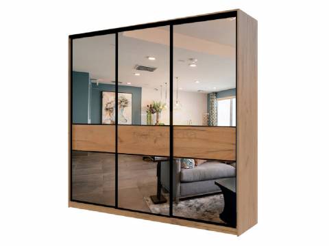 Шкаф-купе Max МШ-27-6-24/2-666