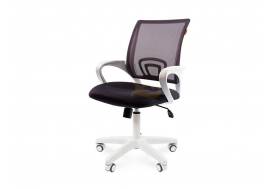 Офисное кресло Chairman 696 Россия белый пластик TW-12/TW-04 серый N
