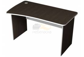 Стол письменный эргономичный левый с кабель каналом ПСЭ2.14Л
