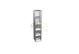 Шкаф-стеллаж открытый пятиярусный односекционный ПШС5.1